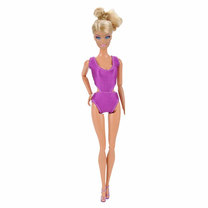 Модные купальные костюмы бикини наряды для Барби Кукла в купальнике одежда аксессуары игровой дом переодевание костюм детские игрушки подарок A105 - Цвет: swimwear 5