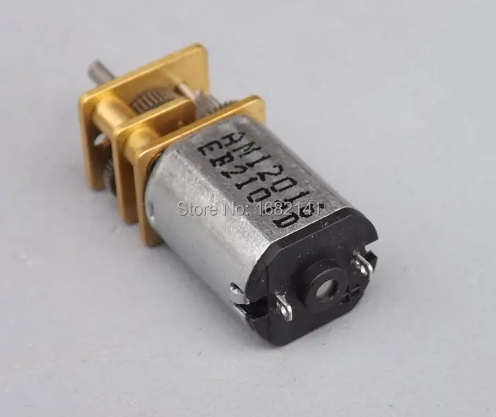 

DC 1.5V 3V 6V Gear Motor N20 DC 280RPM Motor of Miniature DIY Low speed Motor Robot Motor with Metal Gear Box