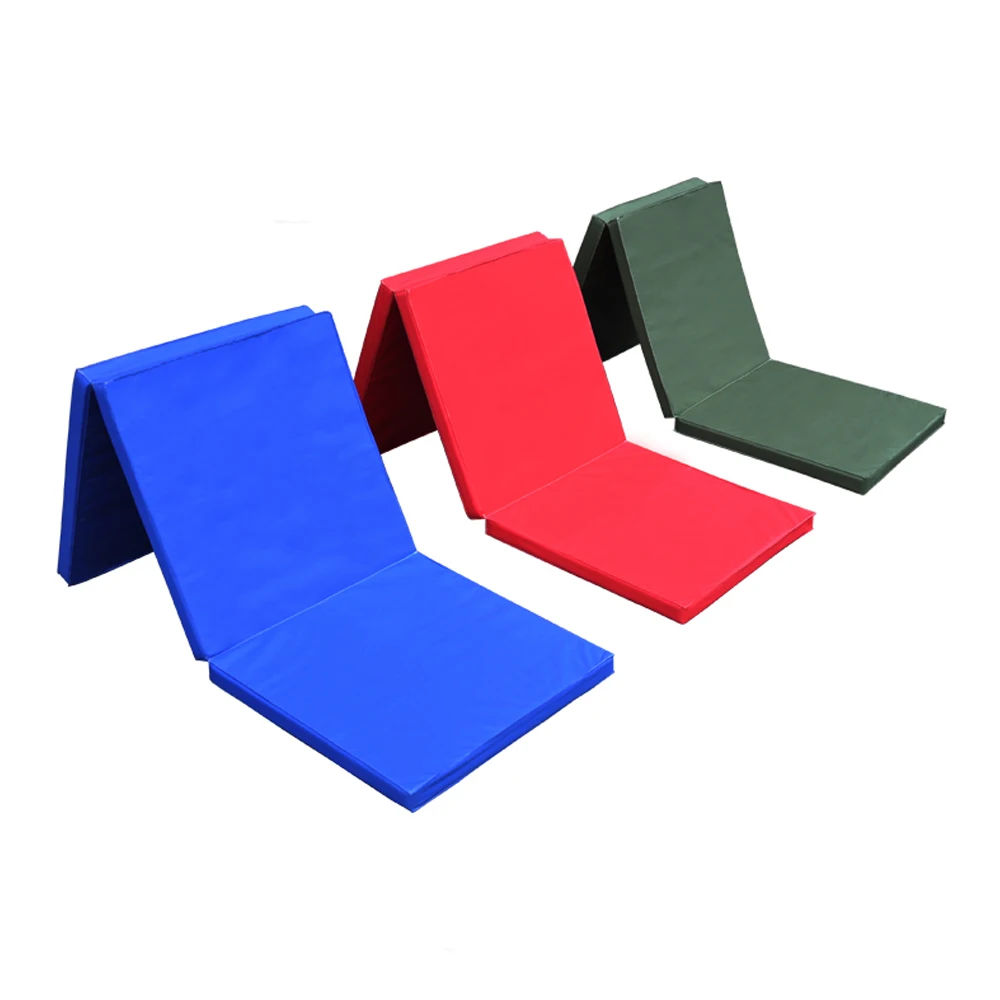 

Thick Folding Panel Gymnastics Mat Gym Exercise Yoga Tri Mat Pad 180*60*5cm
