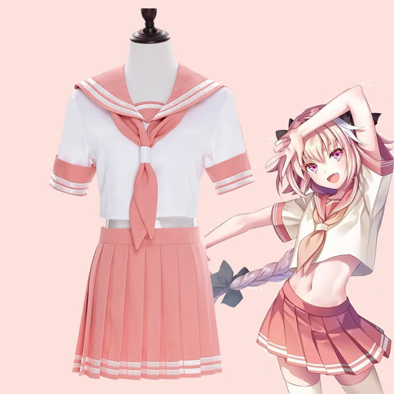 New Fate//Grand Order Astolfo Sailor Suit Dress Cosplay Costume