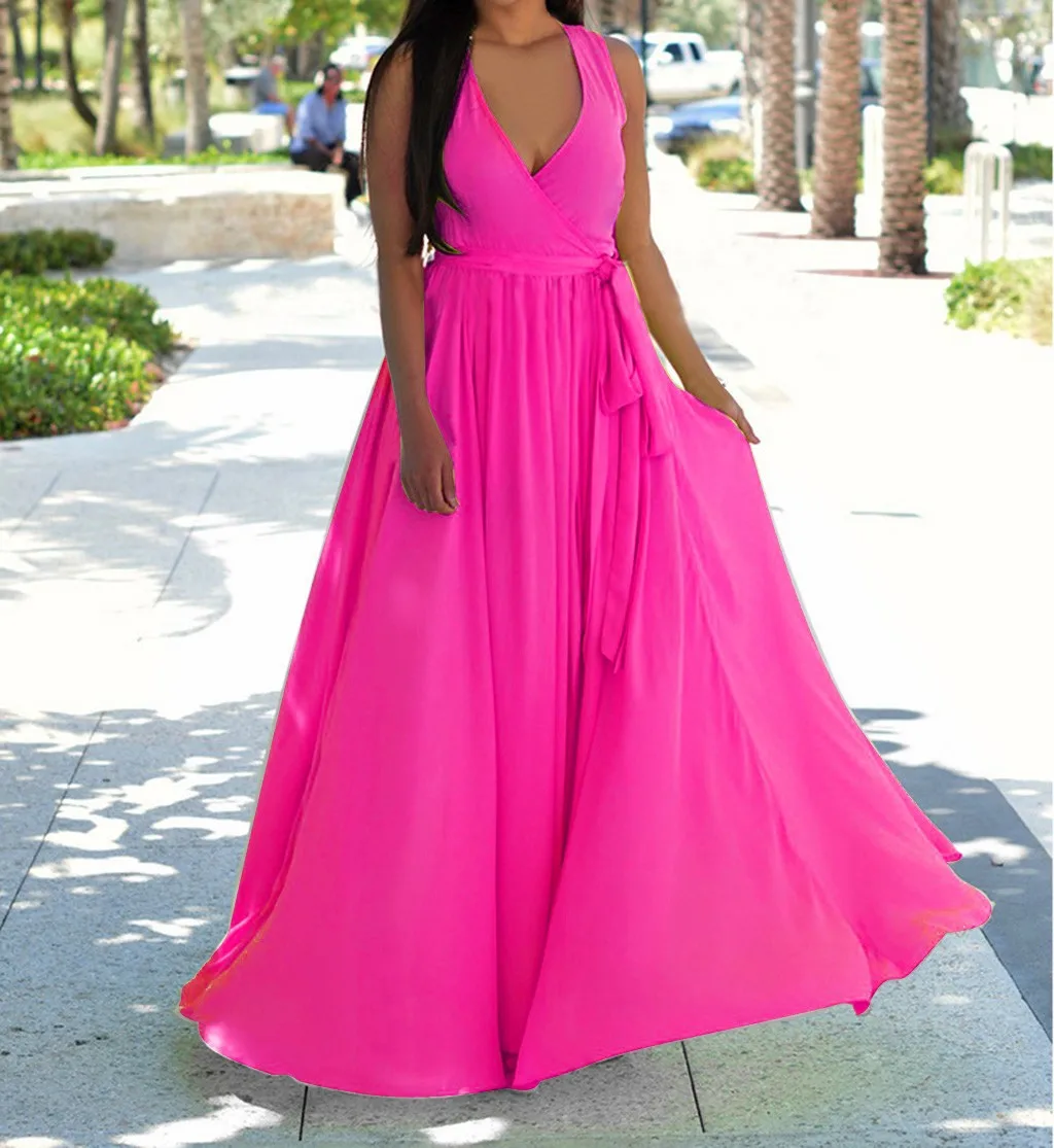Шифоновое платье roupas Femininas одежда Elbise вечернее женские платья сексуальные v