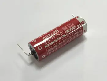 

New Genuine 3.6V 2750MAH Maxell ER17/50 PLC Industrial Control Battery Horned Lithium Thionyl Chloride Batteries ER 17/50