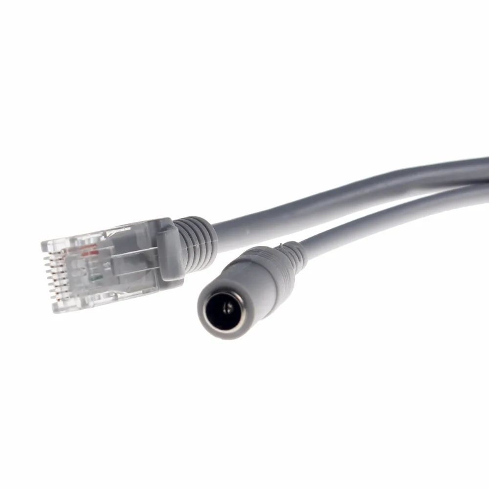 10 м/20 м/30 м опционально CCTV удлинитель Ethernet кабель RJ45 + DC 12 В питание сетевой Lan для NVR