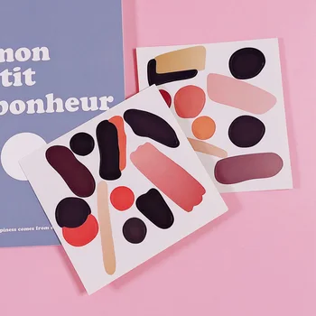 

DIY stickers dot Irregular scrapbooking album journal project making gift card happy planner handicrafts decorative stickers