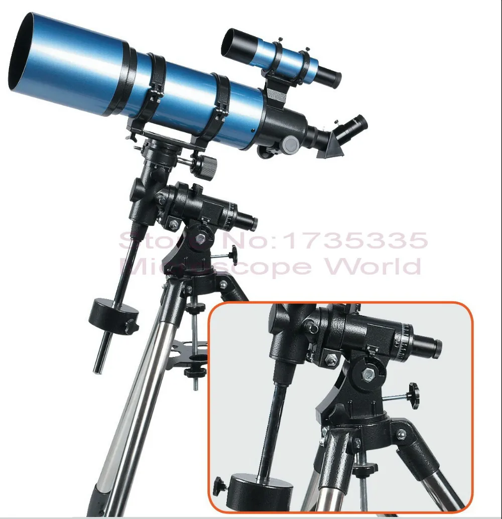Professional Refractor Monocular Astronomical Telescope, 1200mm focal length, 127mm Aperture