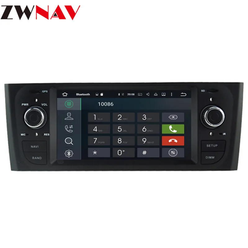 Discount Android 8.1 Car DVD player Stereo head unit For Fiat Grande Punto Linea 2007 2008 2009 2010 2011 2012 Auto radio GPS Navigation 13