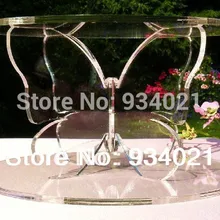 2 уровня-Бабочка Акриловые Кекс Стенд/оргстекло круглый кекс стенд