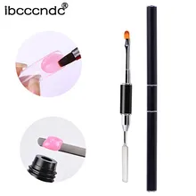 1 шт. многофункциональная Кисть для ногтей, двухсторонняя кисть для ногтей, резьба, гелевый рисунок карандаш для маникюра, инструменты, инструмент для ногтей, акрил