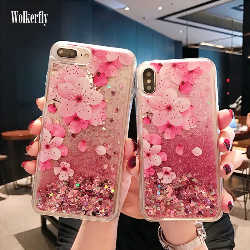 

Quicksand Liquid Glitter Case On Honor 20 Pro case For Huawei Mate 20 P30 Pro P20 Lite Nova 4 3 3i Y6 Y7 Y9 P Smart 2019 Cover