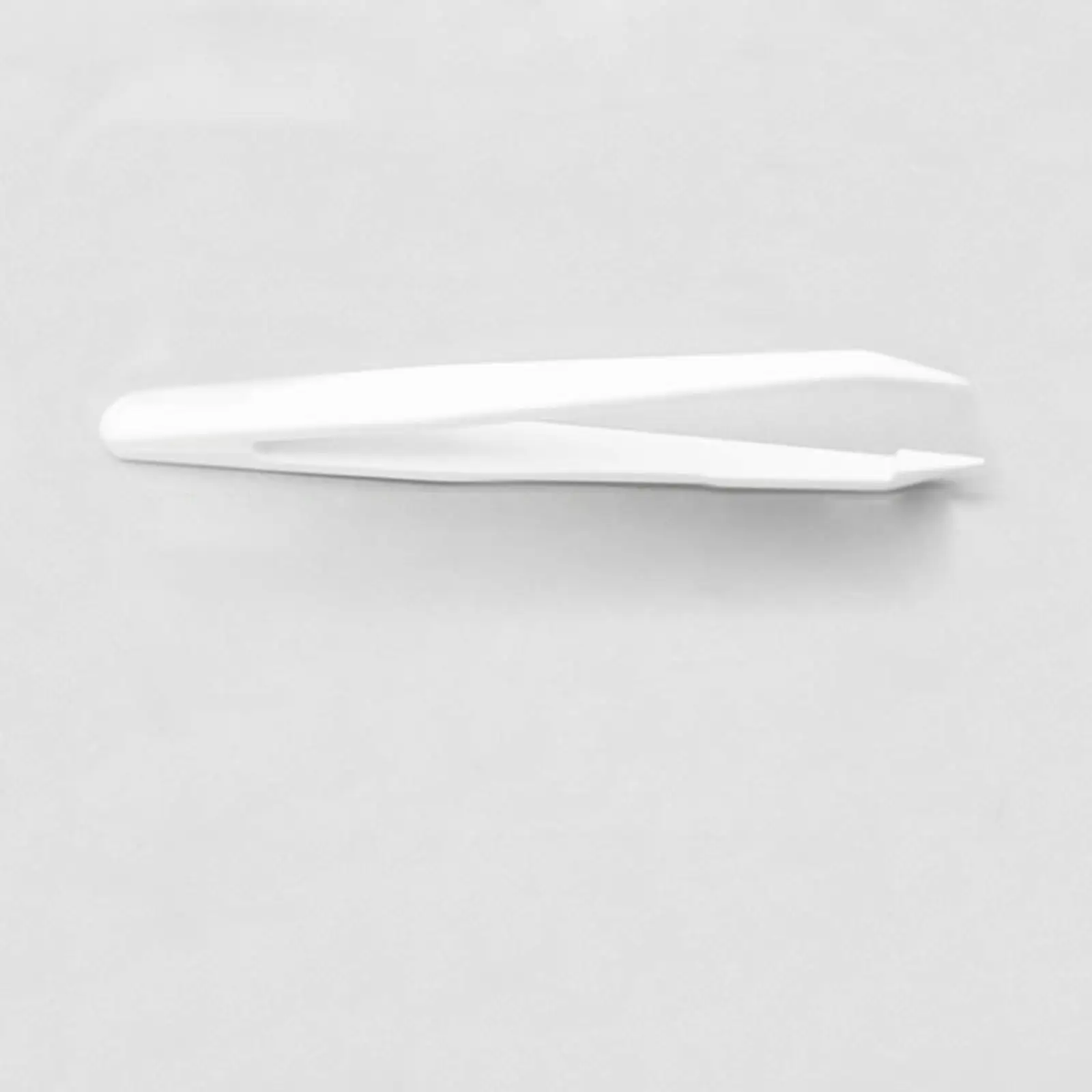 2 PCS 12cm Length White Blunt-ended Forceps Western Blot WB Tweezers