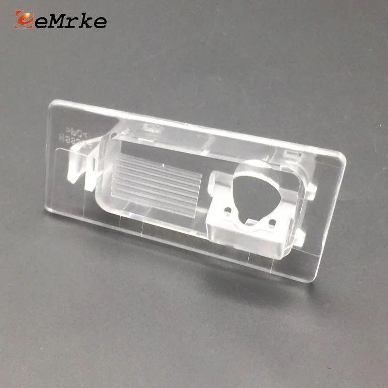 

EEMRKE Car Rearview Reversing Camera Bracket License Plate Lights Housing Mount for Hyundai Avante Elantra AD 2016 2017 2018