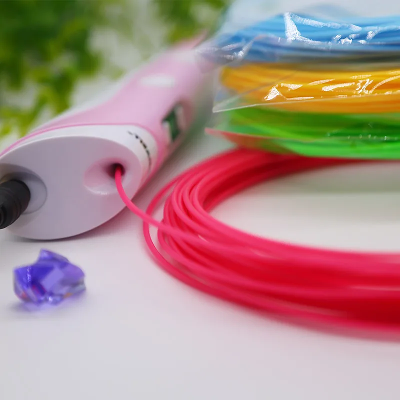 3d pen ABS / PLA filament 1.75mm20 color variety of DIY choose the perfect 3d print pen plastic, children like ABS/PLA plastic