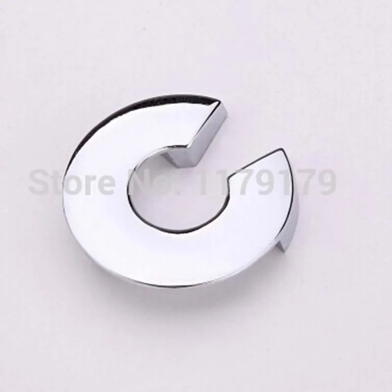 

32mm shiny silver drawer cabinet knobs pulls bright chrome dresser door handles modern simple fashion furniture handles pulls