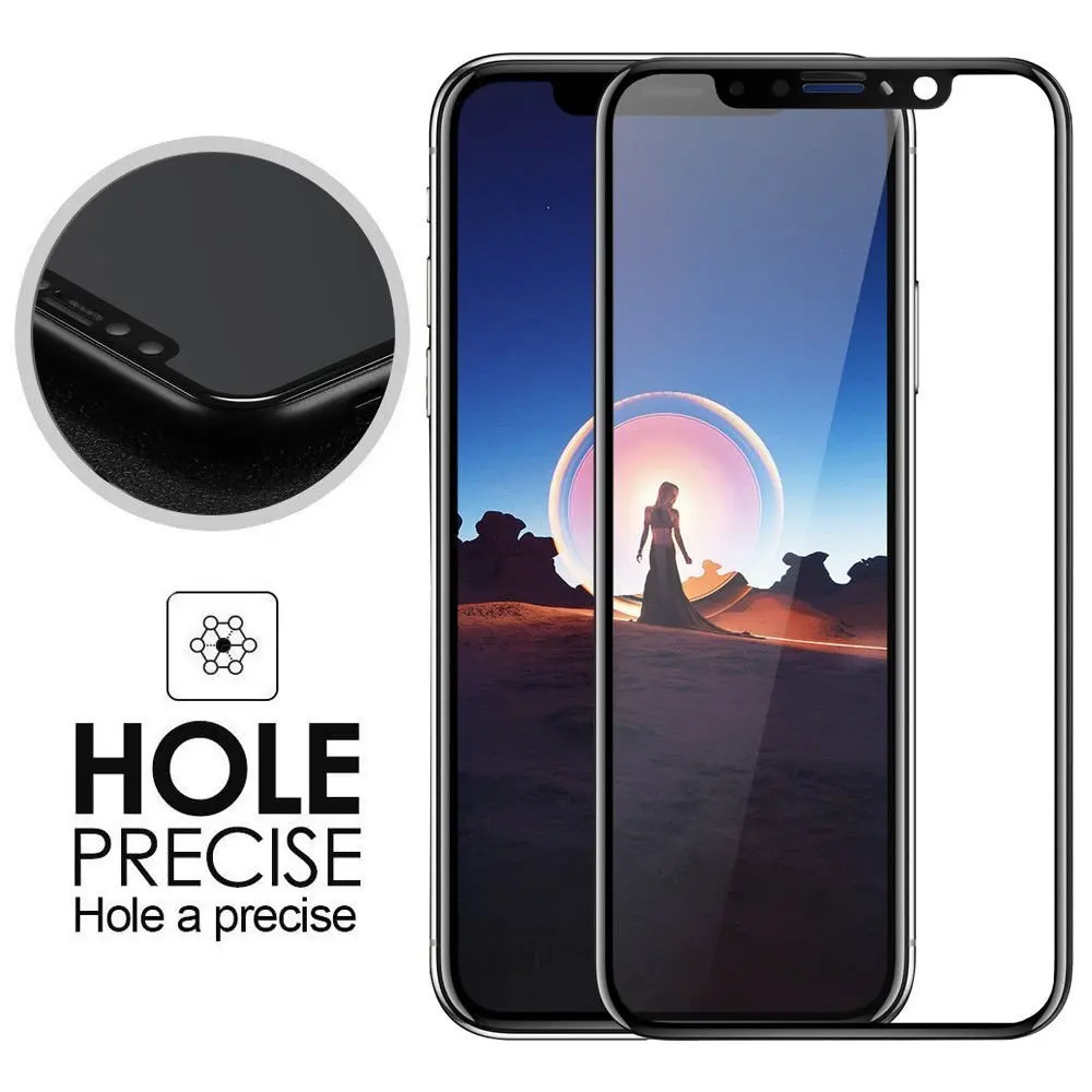 Защитное стекло закаленное 9H для iPhone X/10/8 Plus/6/6S/7/7plus/5D/4D/3D|Защитные стёкла и плёнки|