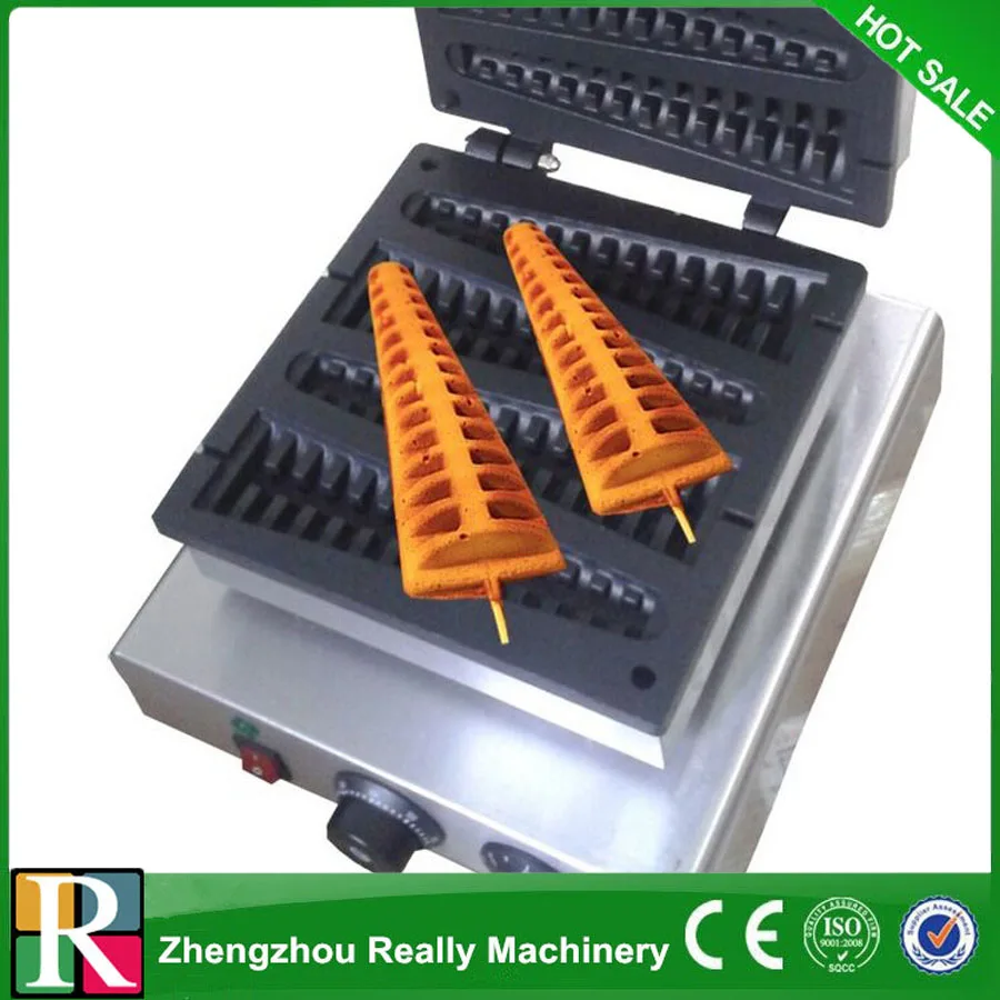 Stainless Steel Lolly Waffle Maker, Non stick waffle machine, Waffle