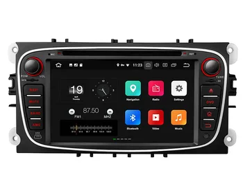 

7" Android 8.0 Oreo OS Car DVD Multimedia Navigation GPS Radio for Ford Mondeo 2007-2011 & Focus 2008-2010 & S-Max 2008-2010
