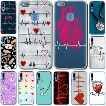 Enfermera médico salud medicina corazón duro para el teléfono caso Huawei Honor juego 10 8C 8X 8 9 Lite 7C 7X 6A 7A 6C 20 9X Pro
