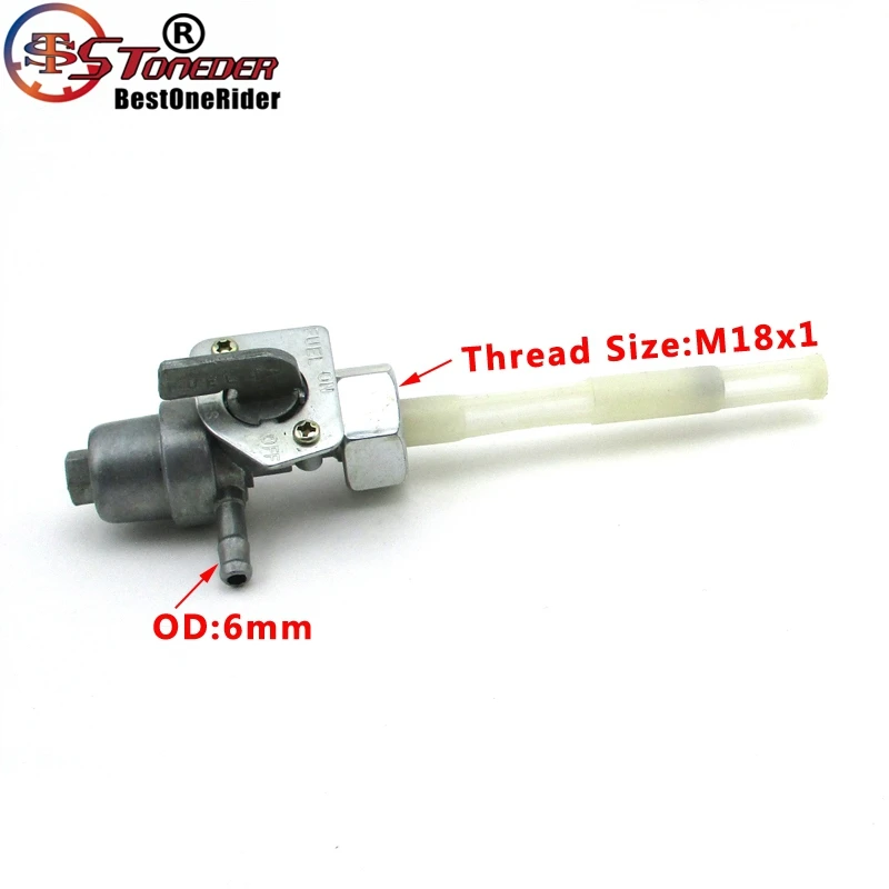 Стоундер M18x1 газовое топливо Petcock кран переключатель клапан для CB900F CB950C CB650C CB650 Honda
