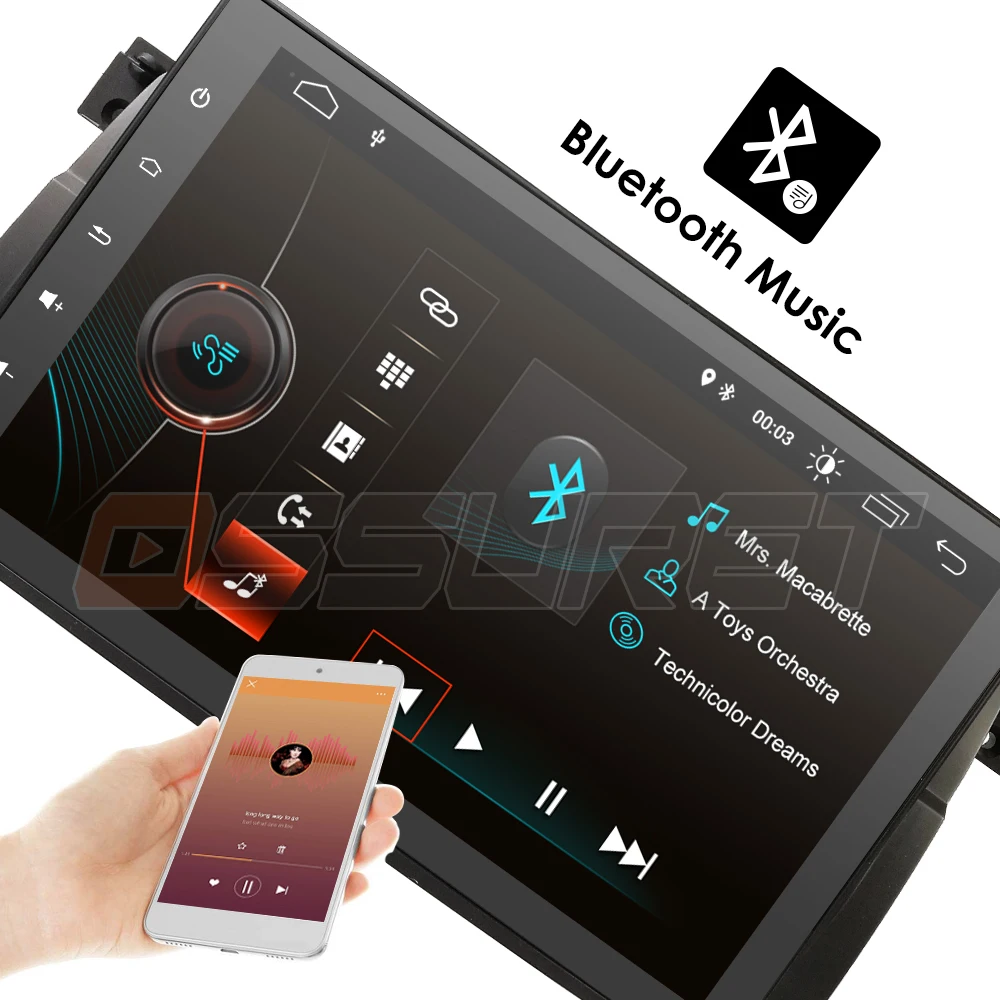 Sale 2G RAM Quad core  9" Android 9.0 Car GPS stereo for BMW E46 M3 Rover 75 MG ZT 1998-2005 TPMS RDS Steel wheel control RDS Camera 12