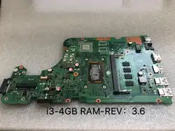 X555LD материнская плата i3-4GB-REV: 3,6 МБ Оперативная память для ASUS X555LP X555L F555L K555L X555LA W519L Материнская плата ноутбука тесте