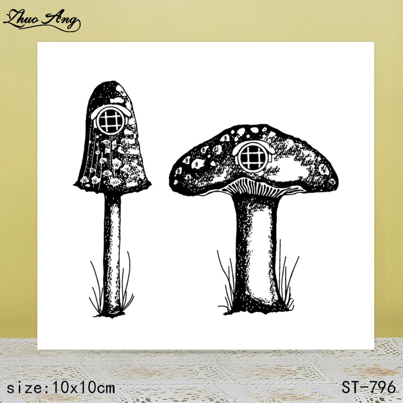 

ZhuoAng ST-796 transparent silicone stamp / stamp DIY scrapbook / photo album decorative transparent seal