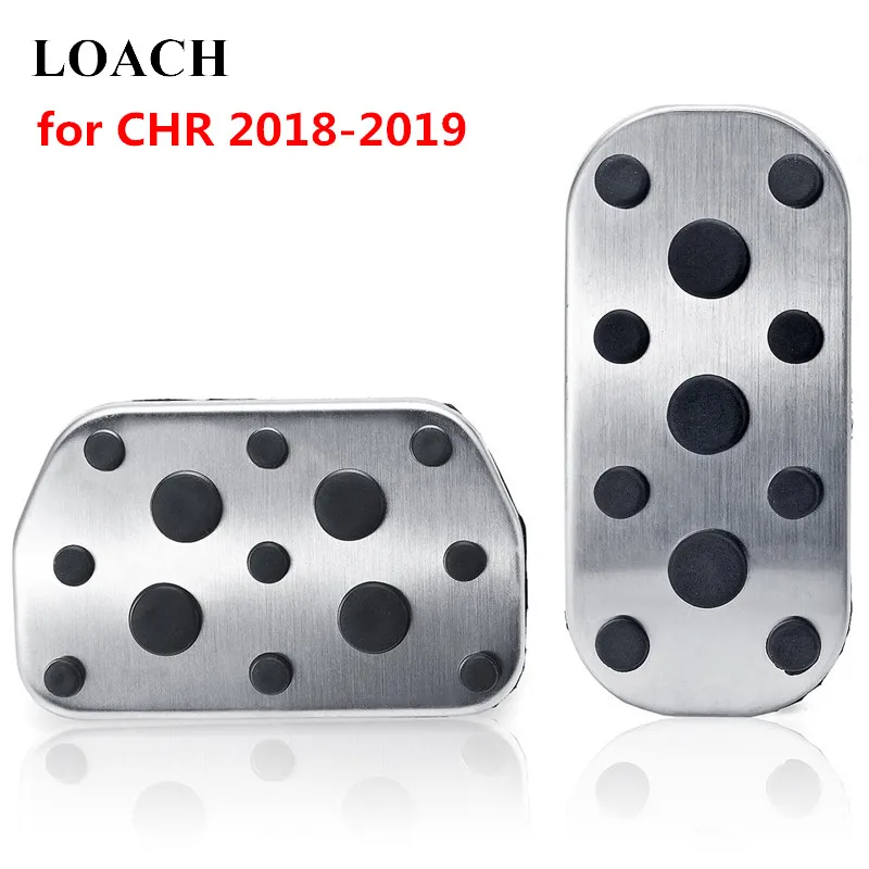 Fuel Brake Pedals For Toyota Chr Chr 2018 2019 Antislip Aluminium