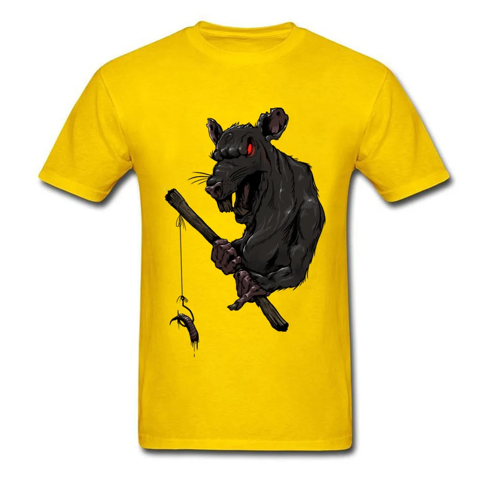 Fisherrat 100% Cotton Tops & Tees for Boys Fitness Tight T Shirts Summer Classic Round Collar Tee-Shirt Short Sleeve Fisherrat yellow