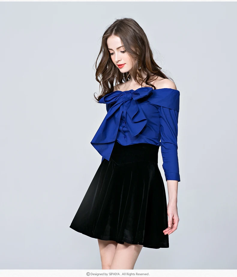  Elegant Office Ladiesa Blusas Female (11)