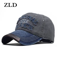 ZLD Новая бейсбольная кепка в стиле хип-хоп, мужская шапка, Модная стильная мужская и женская шапка, Большие буквы, вышитая Повседневная шапка в стиле хип-хоп