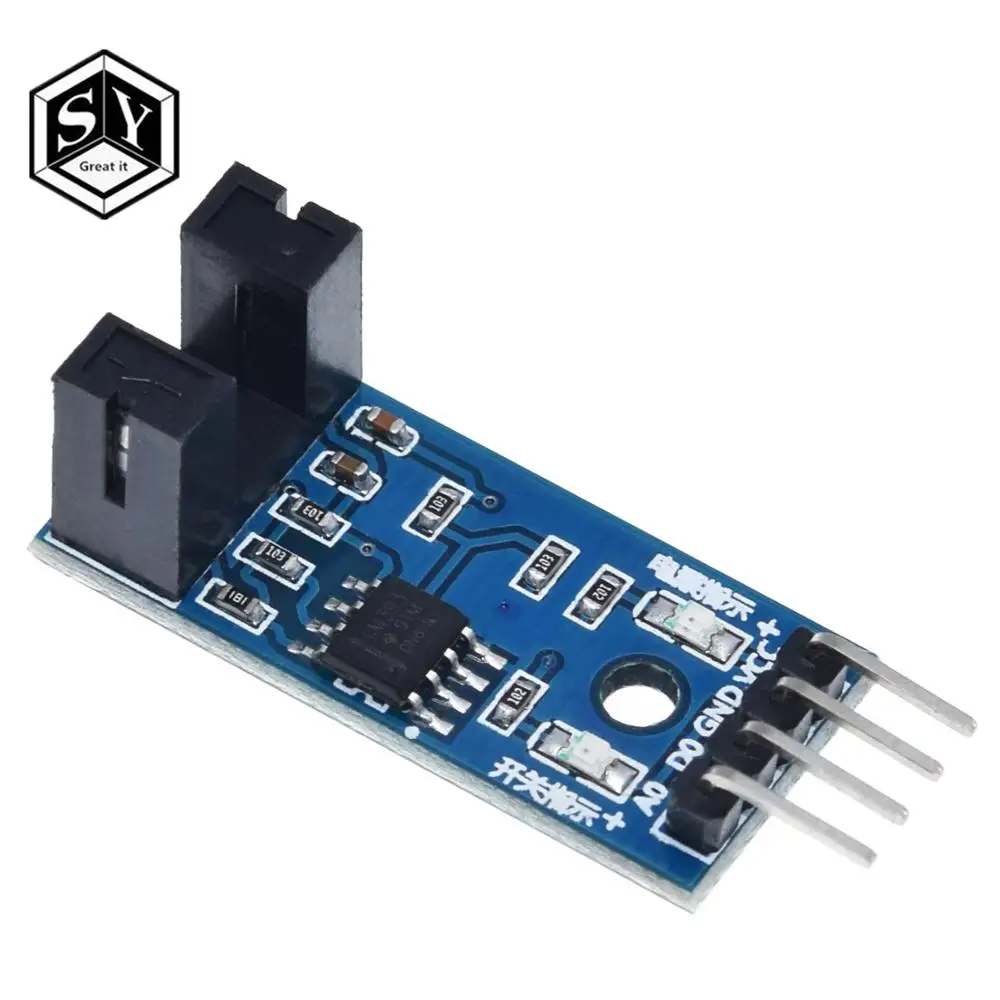 

GREAT IT F249 4 PIN Infrared Speed Sensor Module For Arduino/51/AVR/PIC 3.3V-5V High Quality