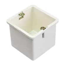 PVC Junction Box Wall Mount Cassette For Switch Socket Base Power cord concealed junction box Flame retardant junction box