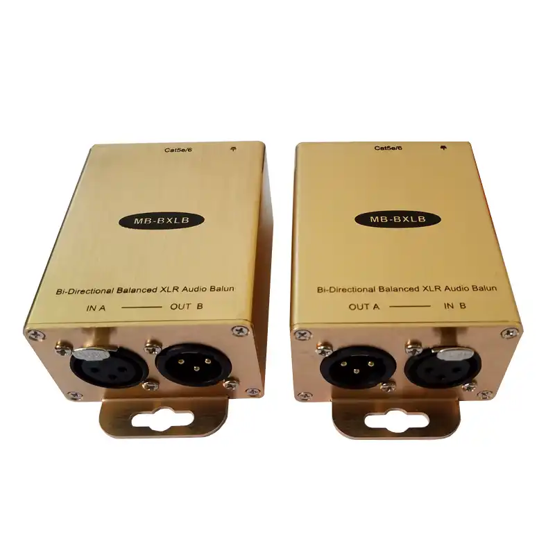 Bi Directional AES/EBU Analog XLR Audio Analog Balanced Audio Extender