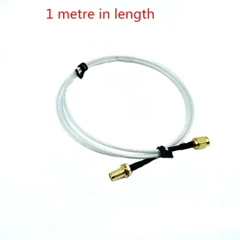 

1 meter extension line 50-1 .5 SMA public head transfer SMA mother head SMA revolution mother connection connecting line RG316