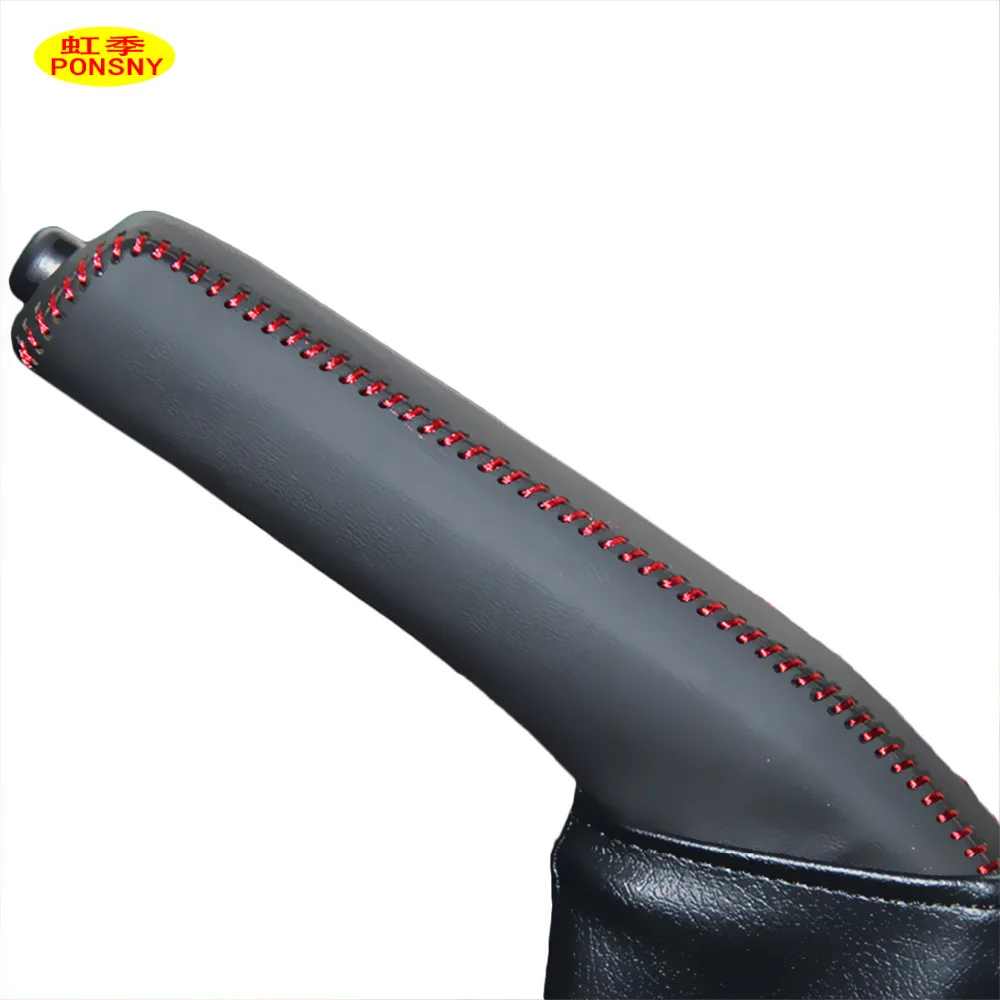 PONSNY Car Handbrake Covers Case for TOYOTA RAV4 2013 2016 Genuine