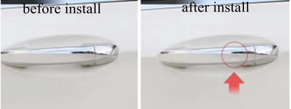 install before after