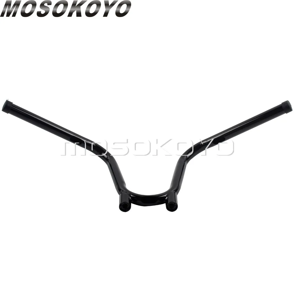 1 &quotРуль 9 5&quot Rise U Bend Bootlegger ручка бар 25 мм для Harley Chopper Bobber Sportster Yamaha XS650 TX650|Руль
