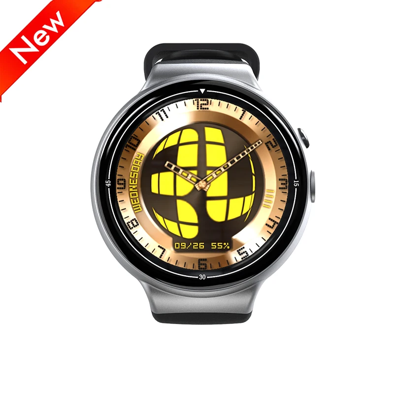 classic I4 Air 3G Smart Watch 2GB 16GB 2MP Android 5.1 MTK6580 Quad Core HeartRate Monitor Tracker Bluetooth WIFI GPS Smartwatch