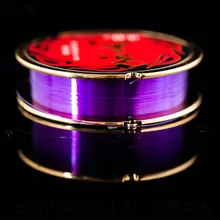 Супер Одежда-устойчивая большая степень натяжения сила высокого качества нейлоновая рыболовная Леска рыболовная леска соревнования 50 м Mitsui