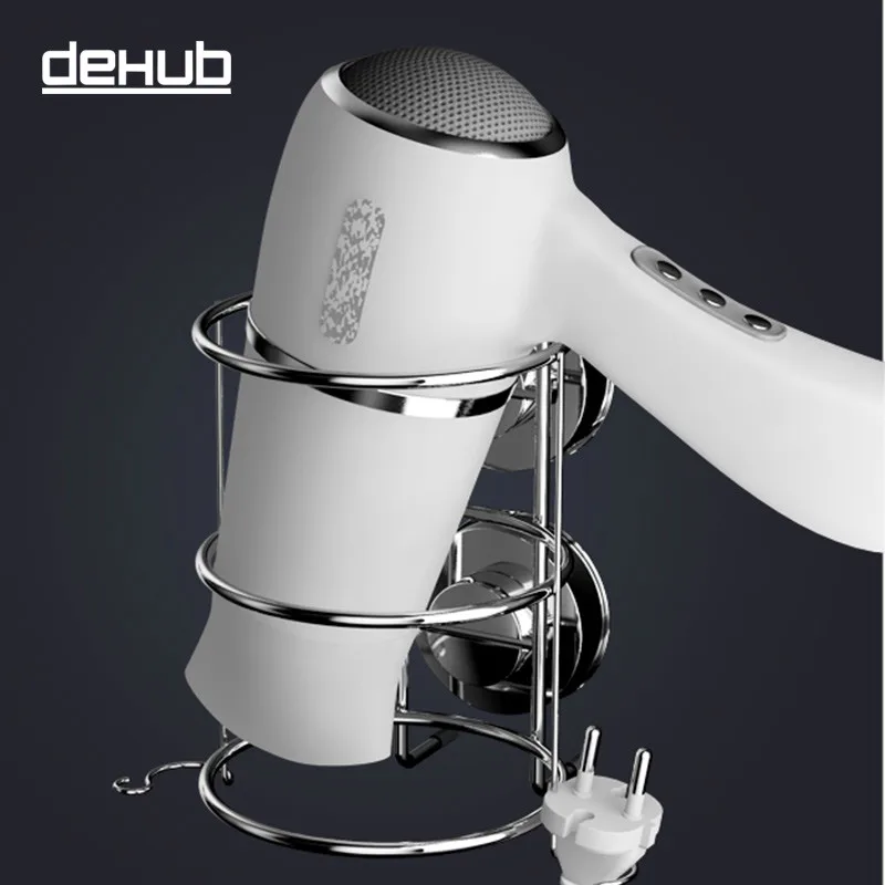 Dehub Новый Настенный Фен Сушилка Гребень Держатель Стойки Стенд Набор Для