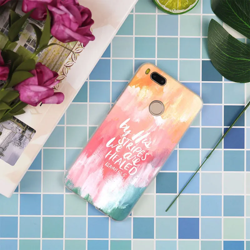 Библейский стих филиппийский Иисус Христос христианский чехол для Xiaomi Mi Play Pocophone