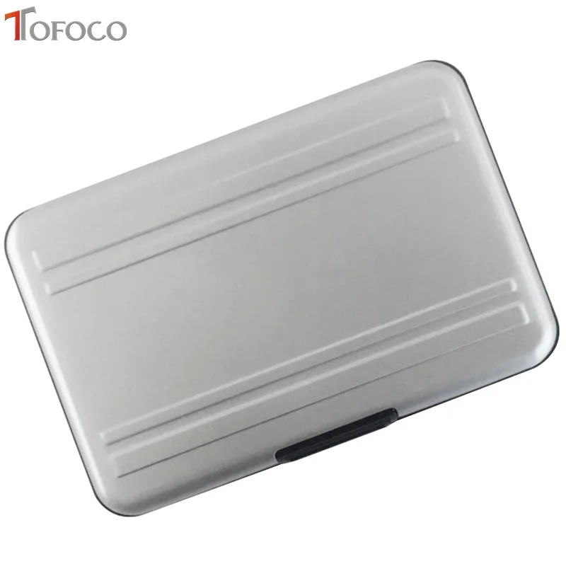 TOFOCO серебро Micro SD Держатель для карт SDXC держатель карты памяти Чехол протектор алюминий 16 слотов для SD/SDHC/SDXC/Micro SD