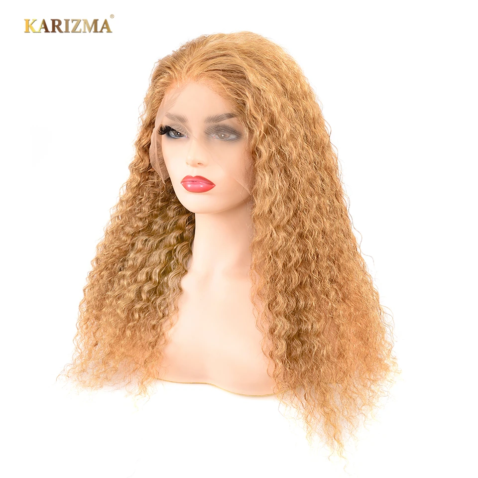 Brazilian Blonde 613 Deep Wave Wig Lace Front Human Hair Wigs With Baby