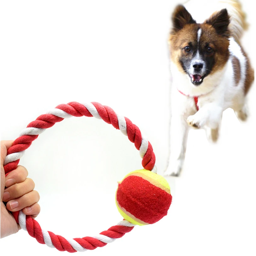 Dog Toys For Small Large Dogs 1 PC Pet Interactive Toys Cotton Rope Trainning Puppy Chew Toys