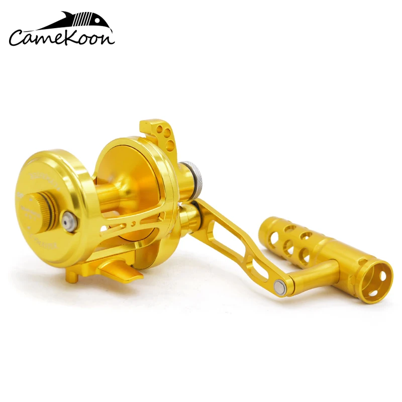 Carretel de Pesca em Água kg de Fibra Camekoon Alavanca Arrastar Jigging Convencional 35 Carbono Arraste Salgada Trolling Grande Jogo 6 convencional 35 kg de fibra carbono arraste