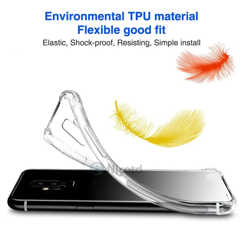 Phone Case Phone Protector Cover For LG G7 V50 ThinQ etc. TPU Transparent soft back cover case