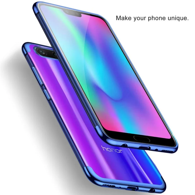 Plating Transparent Case For Huawei Honor10 9 8 Lite V10 V9 Honor 7X 8X Max 7C 8C Cover Silicone Case For Huawei Y7 Y6 Y5 Y9 Prime 2018 2017 2019  (23)