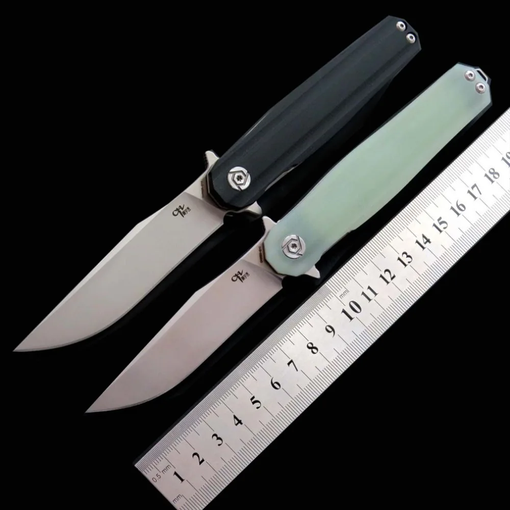 

CH 3505 D2 Blade G10 Handle Military Folding Knife Ball Bearing Outdoor Camping Tactical Collection EDC Pocket knives CH3505