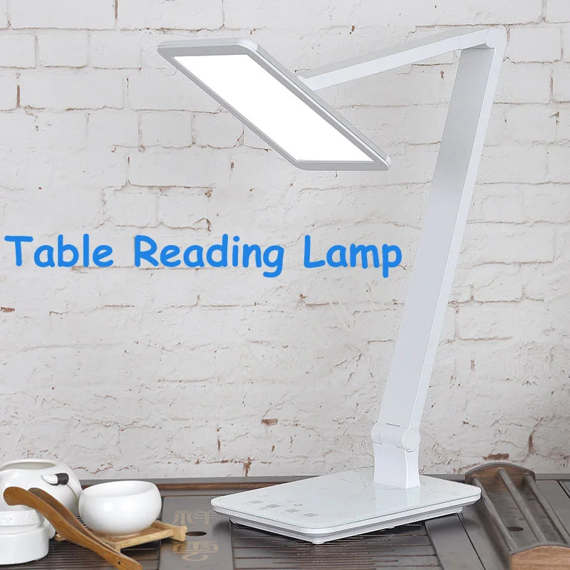 

LED Eyecare Lamp 7.4 Inch Surface Light Source Lamp Eye-Protection Portable Desk Lamp Touching Reading Lamp 8022