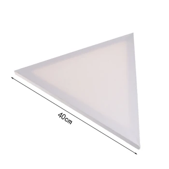 

16" Triangle Wood Framed Pre-Stretched Blank Art Canvas Oil Painting Panel