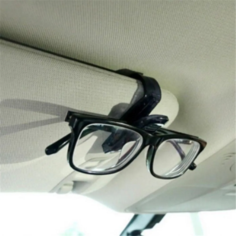 

Sailnovo Black Car Sunglasses Clip Auto Fastener Car Visoir Holder Card Ticket Pen Clip Sunglasses Clip Car Accessoreis Styling